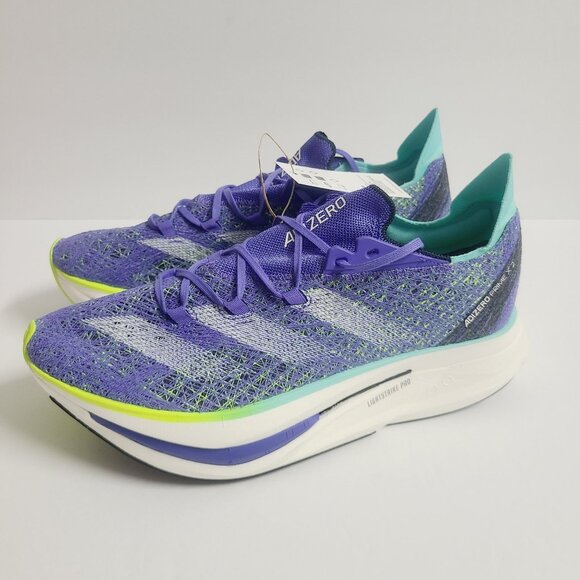 NEW Adidas Adizero Prime X 2.0 Strung Running Shoes IF1209 Size 11 Cobalt Blue - Picture 1 of 10